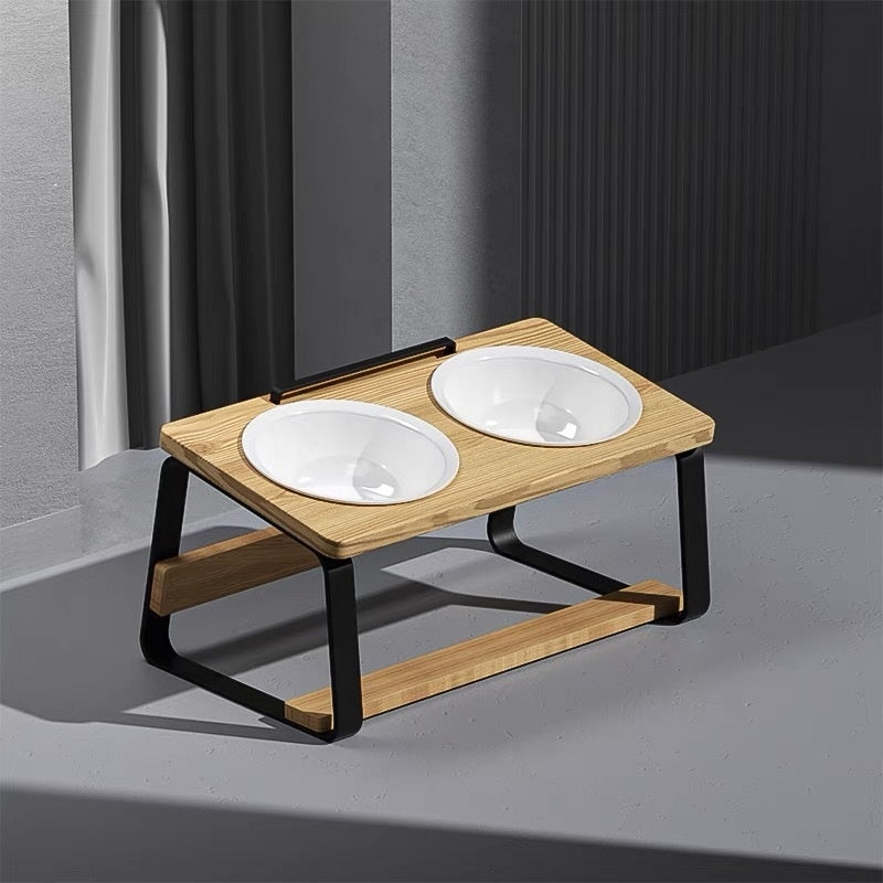 Elevate Your Pet's Dining Experience with Our Ceramic Double Pet Water Feeding Bowl