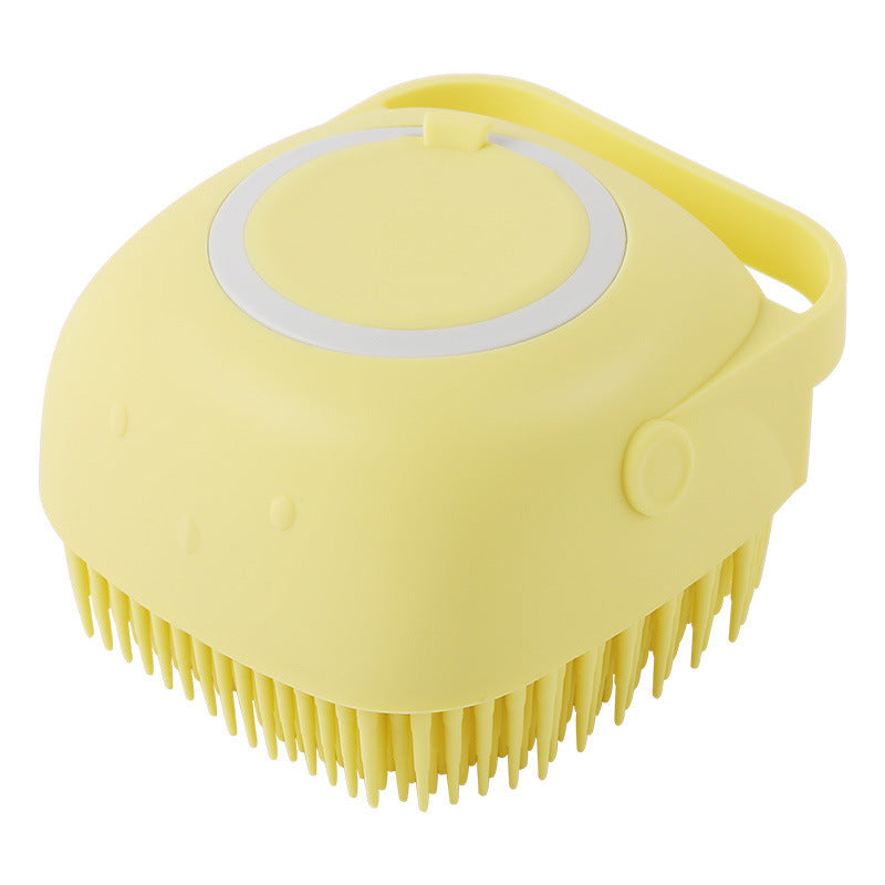 Transform Bath Time with the Pet Silicone Massage Bath Brush