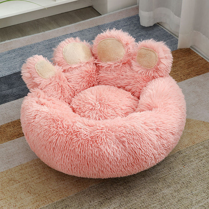 The Ultimate Winter Comfort for Your Pet: Hand-shaped Bed