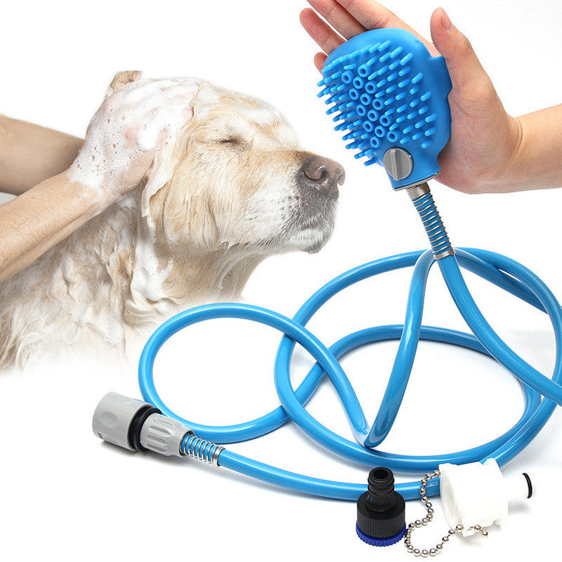 Unleash the Fun with the Pet Cleaning Outdoor Shower Bath Brush