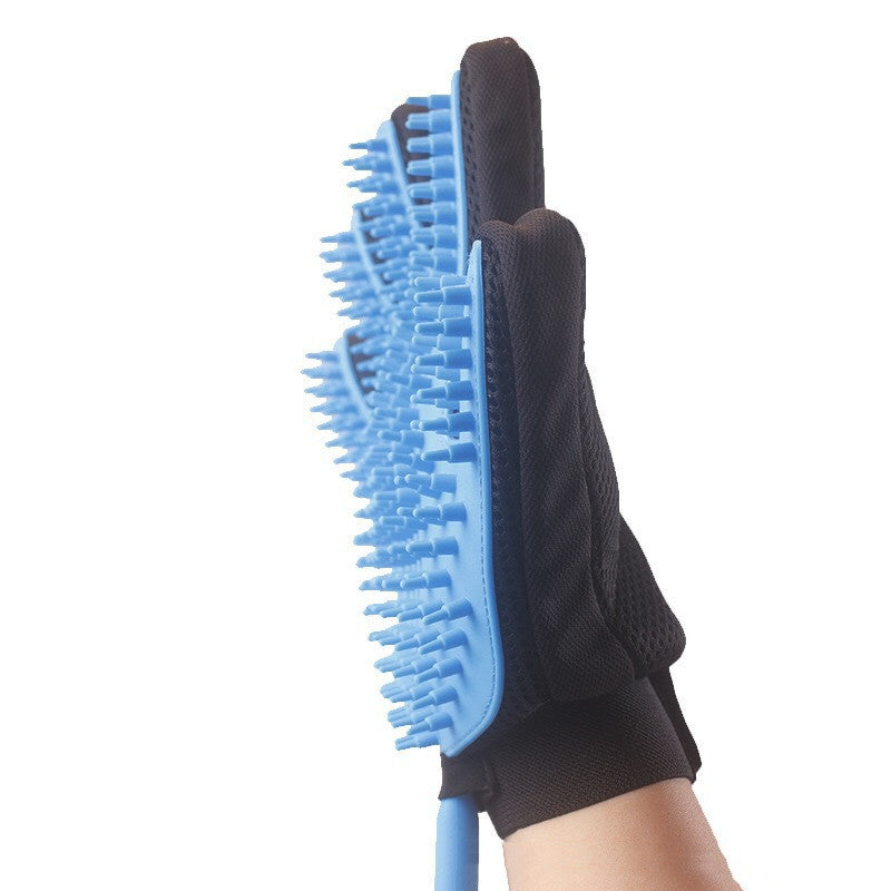Pet Five-fingered Bath Massage Brush
