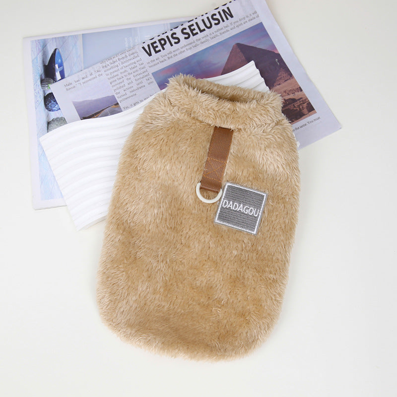 Pet Dog Cat Legs Fluffy Jacket