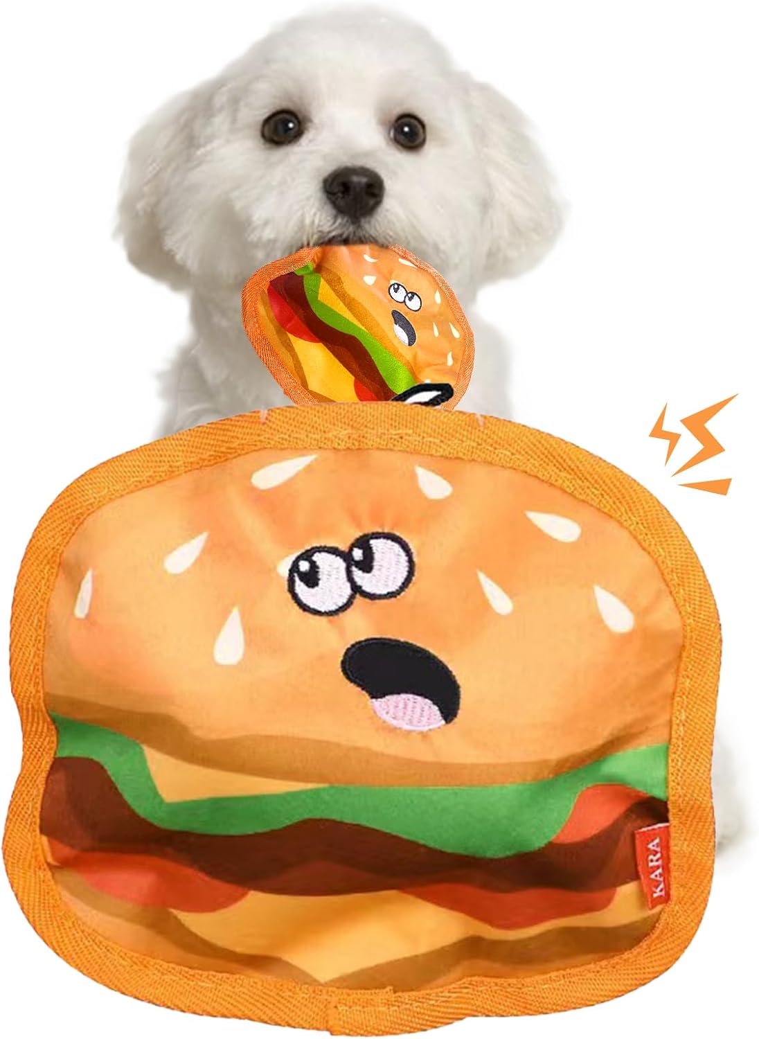 Crinkle Squeaky Dog Toys