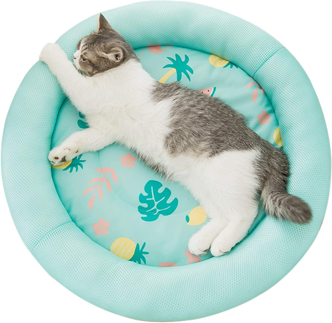 Pet Round Breathable Non-Slip Bed