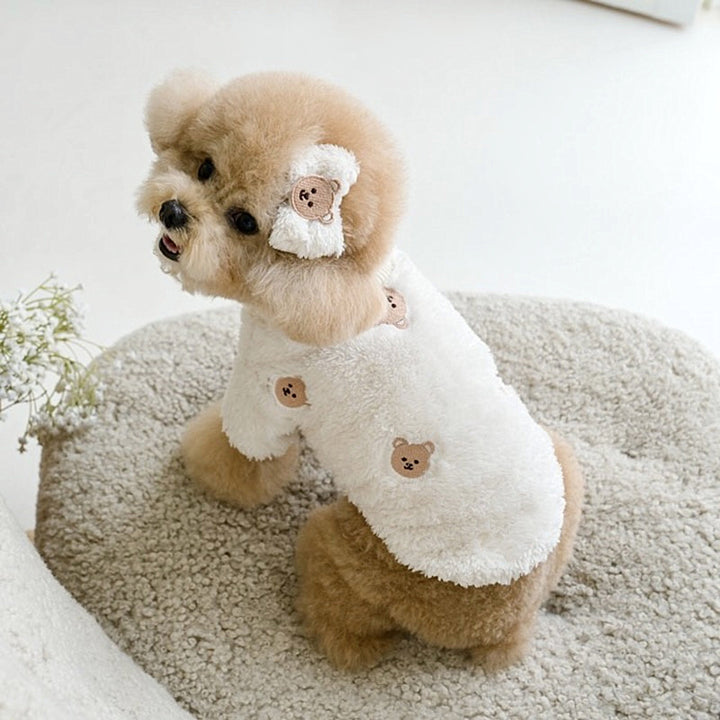 Bixin Pet Embroidery Fluffy Jacket