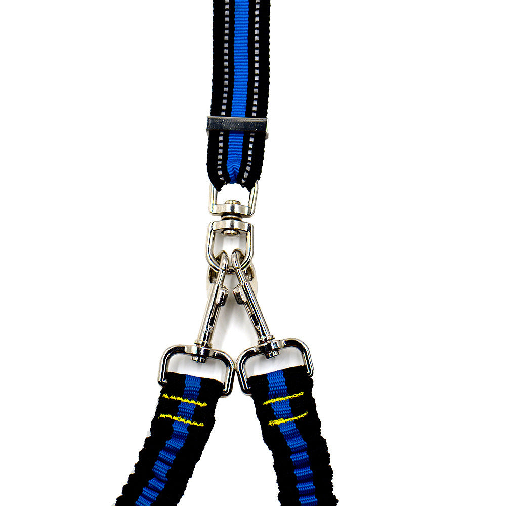 Pet Adjustable Double-headed Nylon Leash