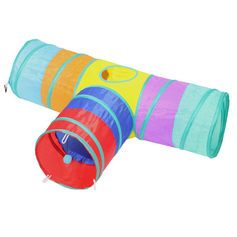 Cat Tunnel Foldable Pet Climbing Toy
