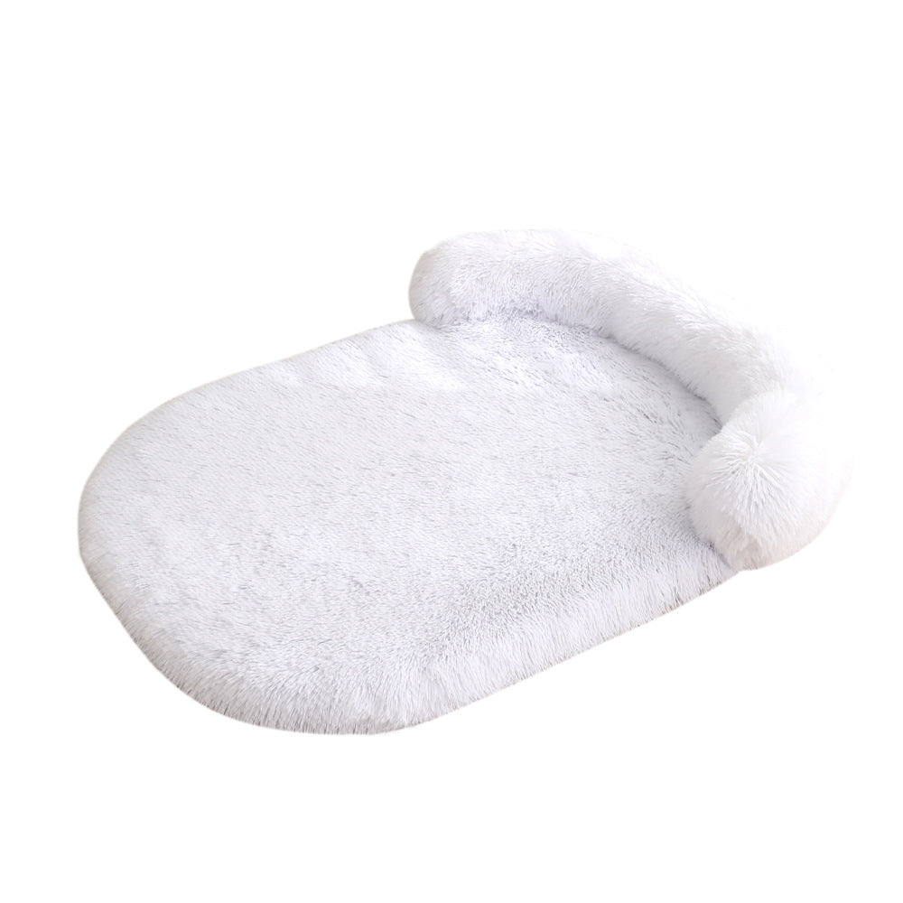 Plush Pet Warm Cushion Bed
