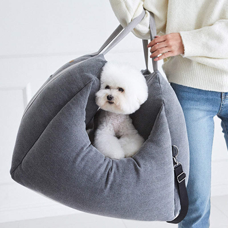 Pet Waterproof Basket Mesh Hanging Carrier