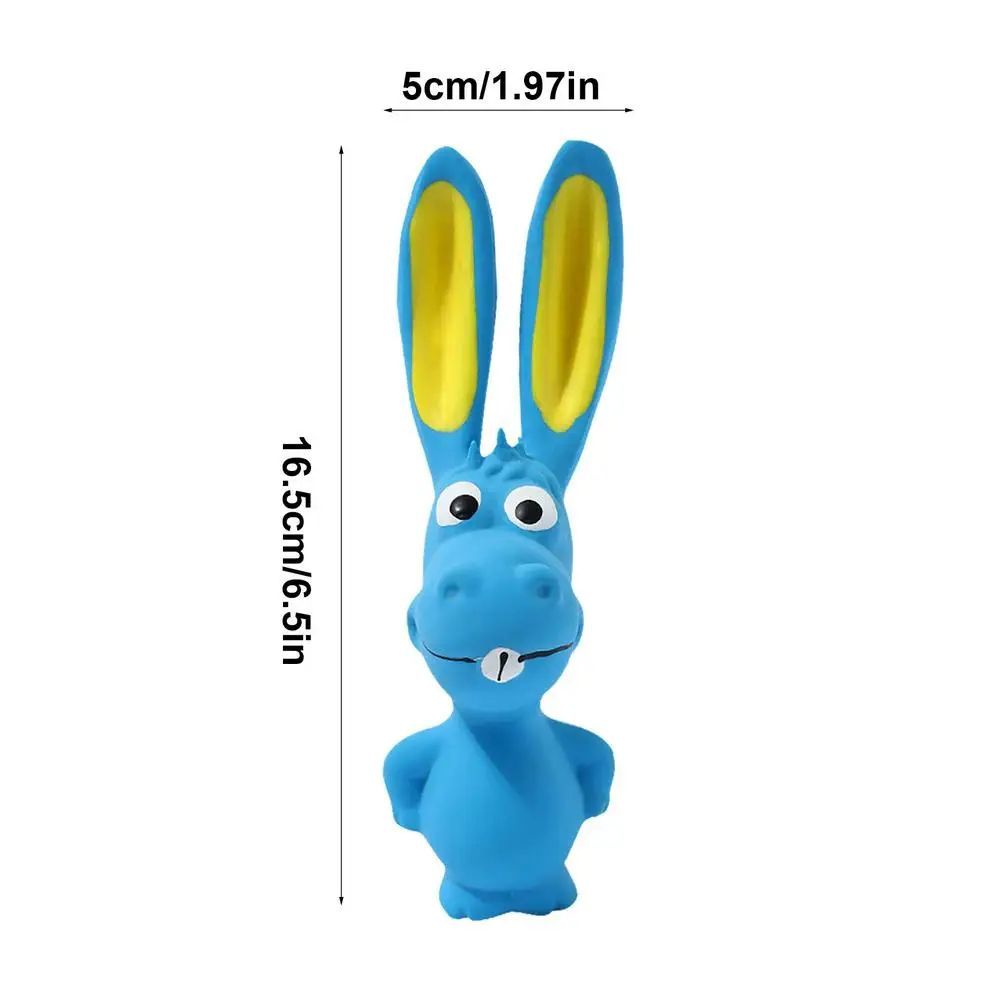 Pet Latex Hippo Squeaky Toys