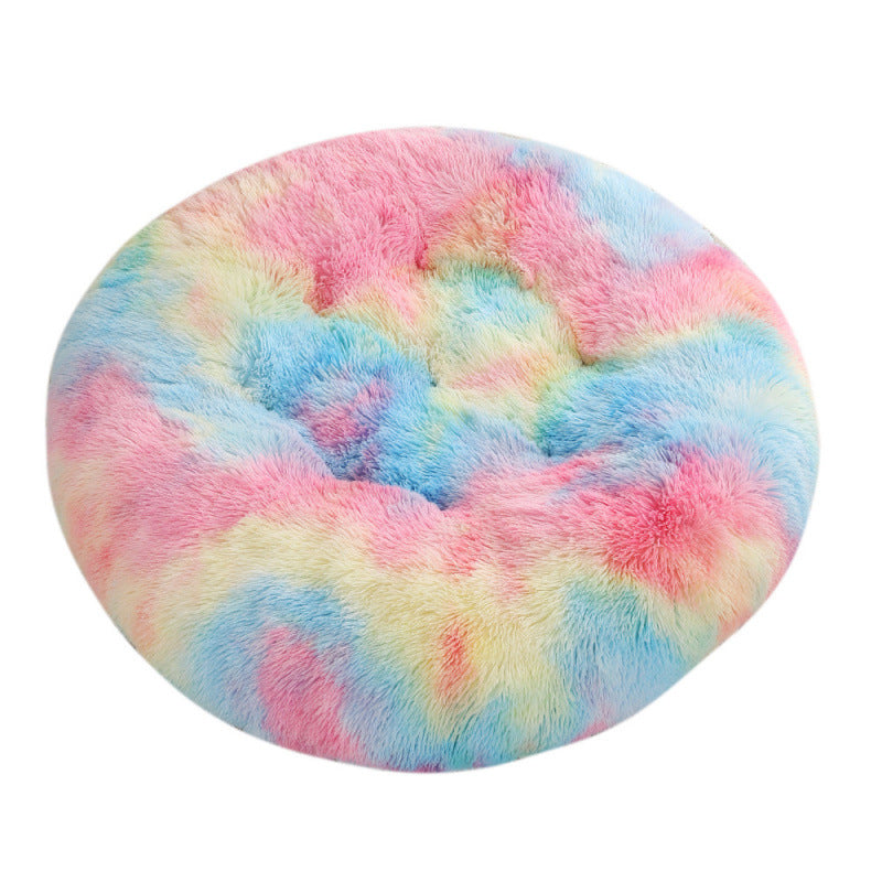 Warm Sleep Round Pet Bed