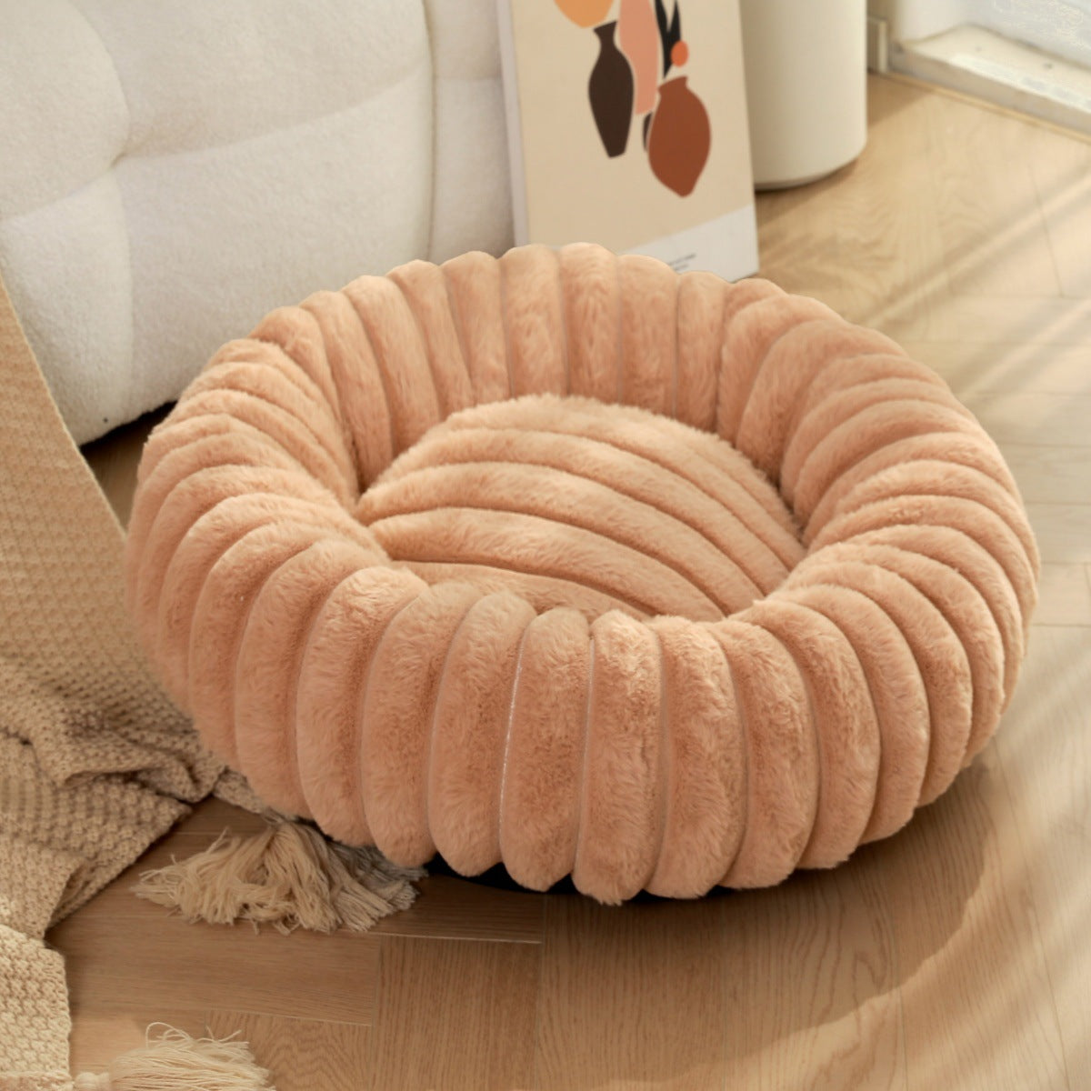 High Weight Pet Rabbit Plush Winter Bed