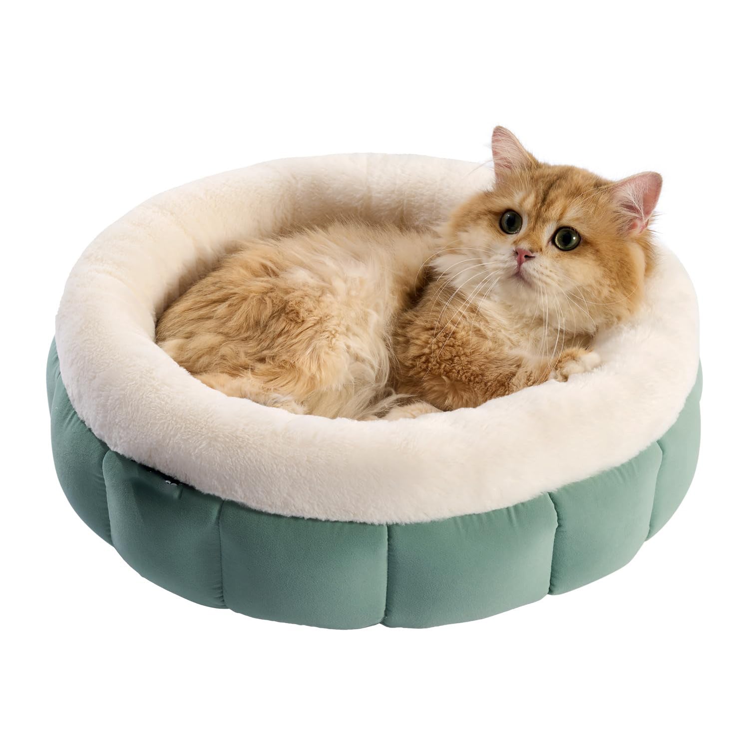 Donut Washable Pet Bed With Anti-Slip Bottom