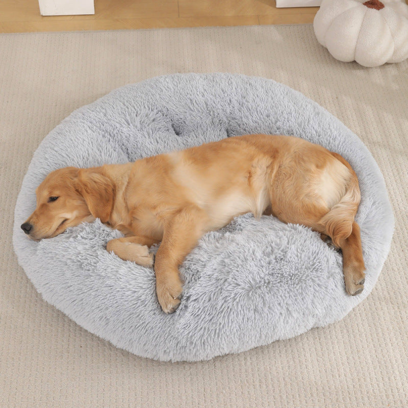 Warm Sleep Round Pet Bed