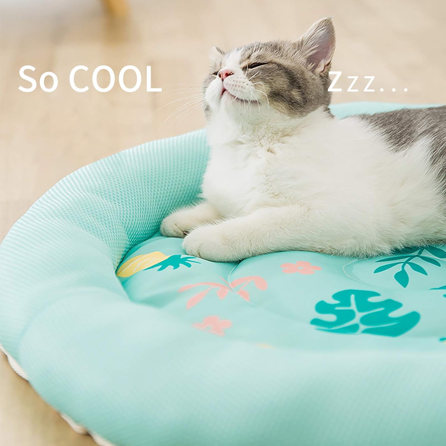 Pet Round Breathable Non-Slip Bed