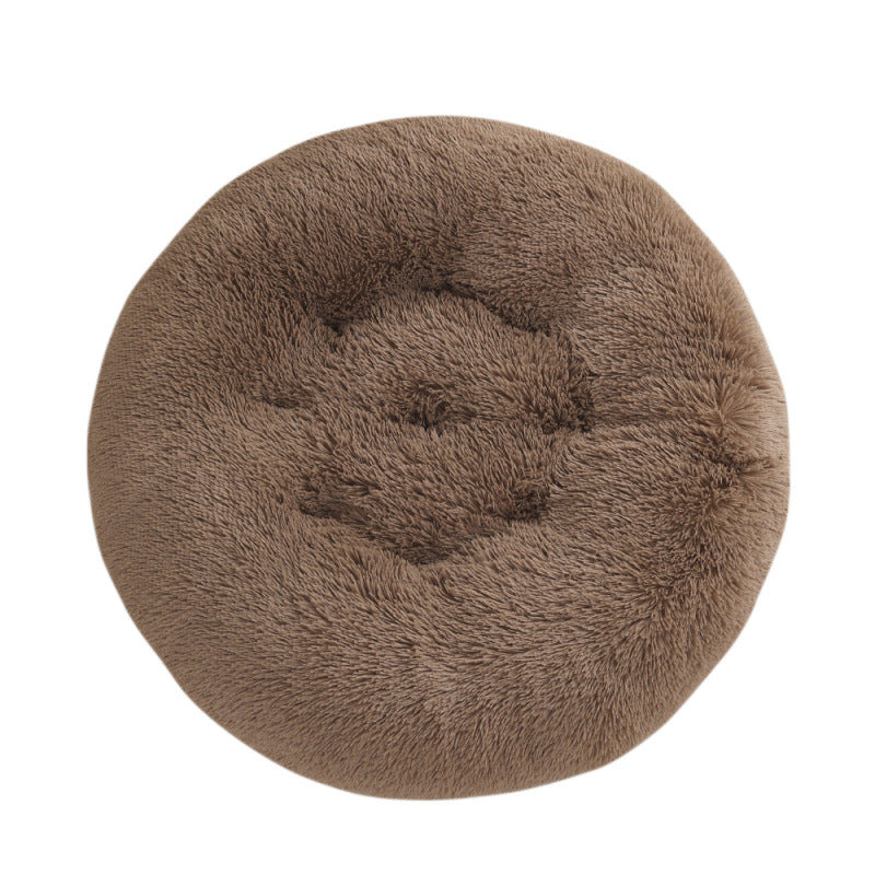 Warm Sleep Round Pet Bed