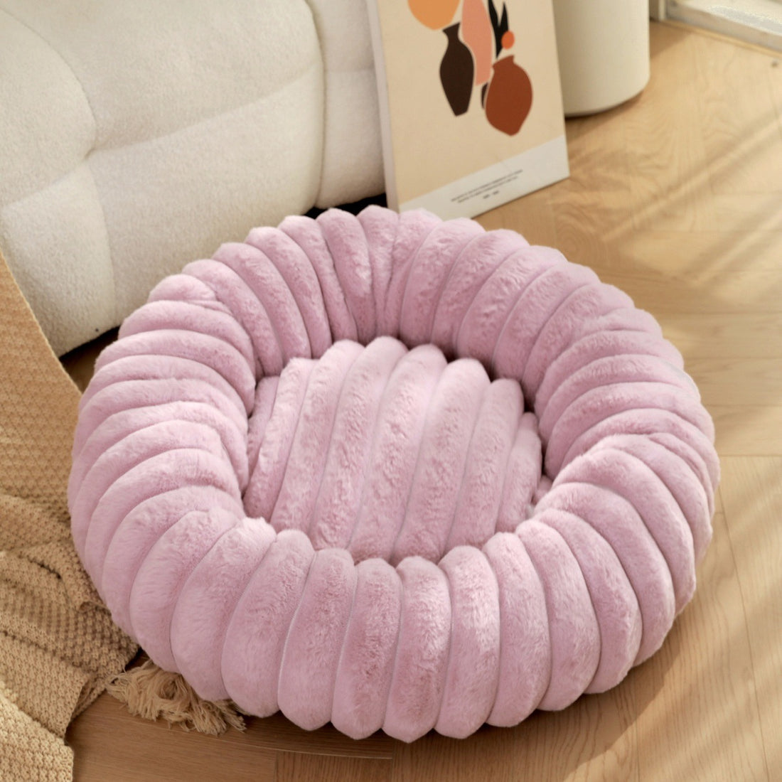 High Weight Pet Rabbit Plush Winter Bed