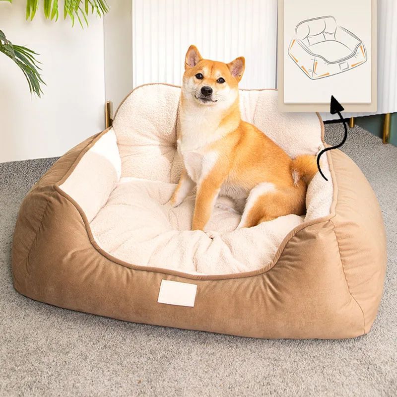 Cozy Plush Warm Pet Bed