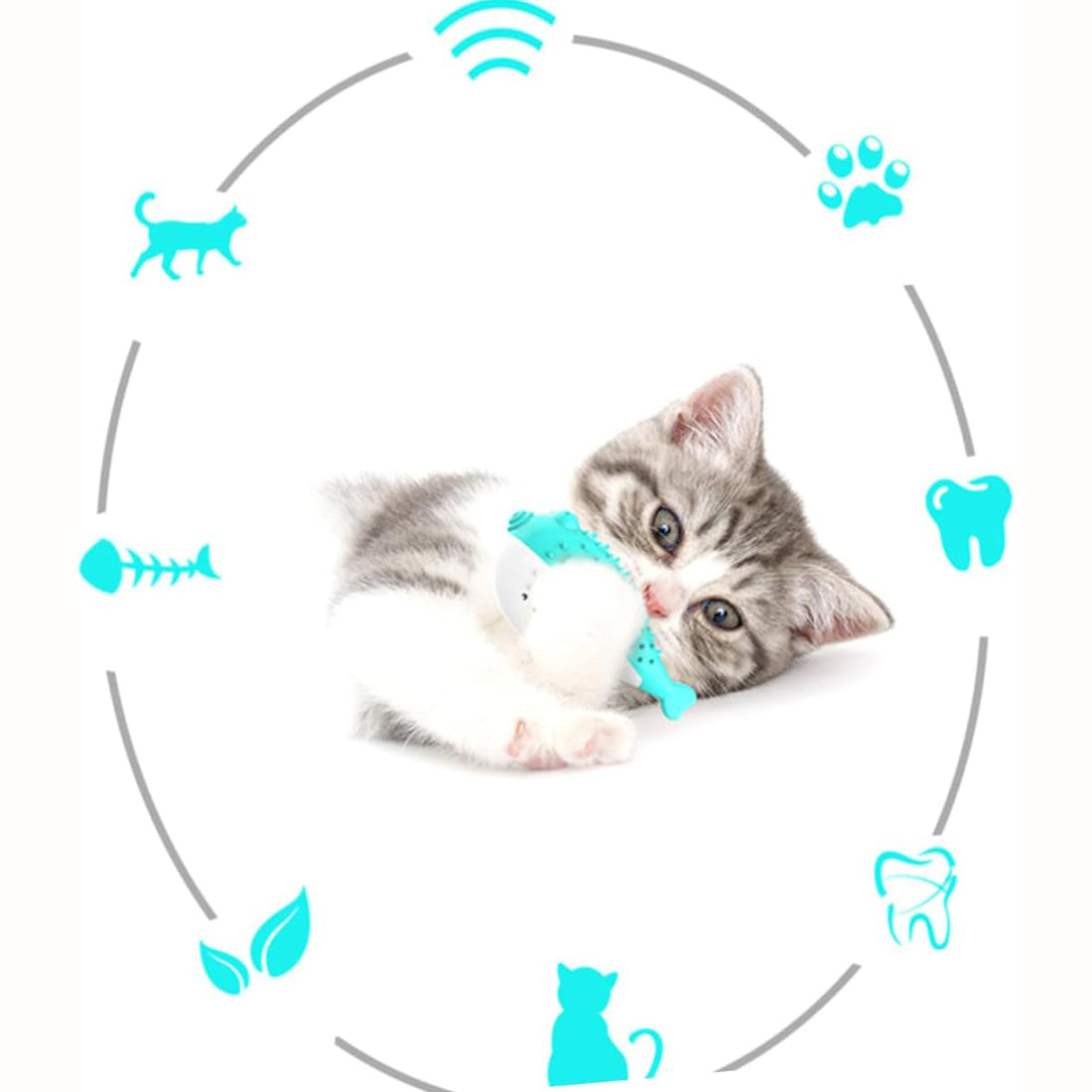 Silicone Grabbing Cat Toys