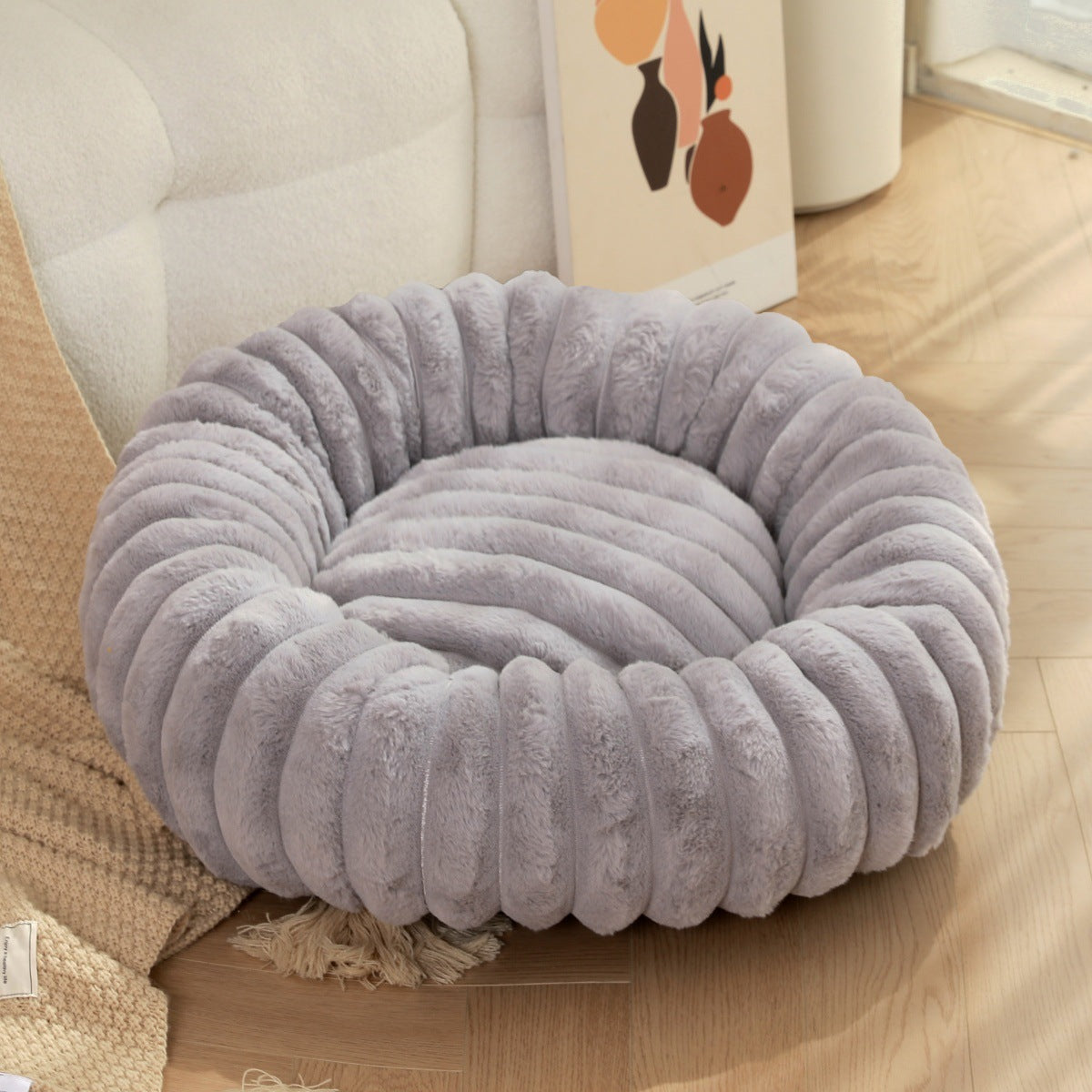 High Weight Pet Rabbit Plush Winter Bed
