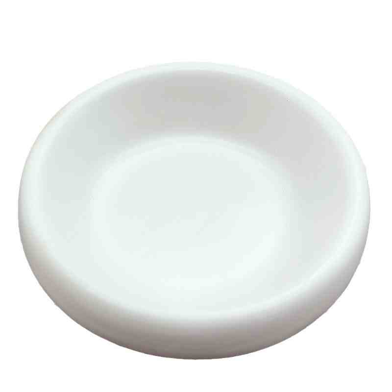 Solid Wood Cat Ceramic Feeding Bowl