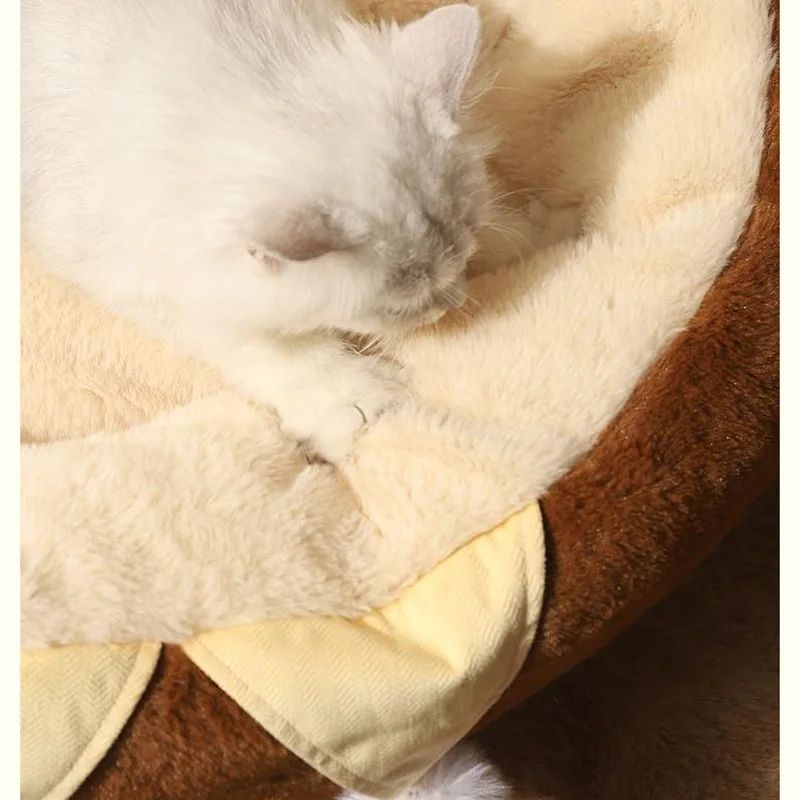 Winter Warm Deep Sleep Soft Cushion Pet Bed