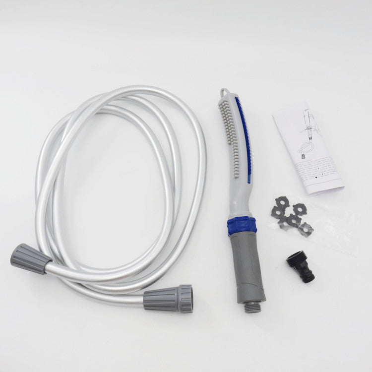 Pet Bath Shower Brush With Water Hose