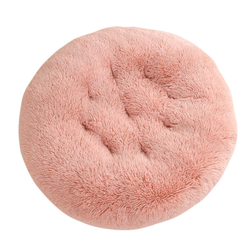 Warm Sleep Round Pet Bed