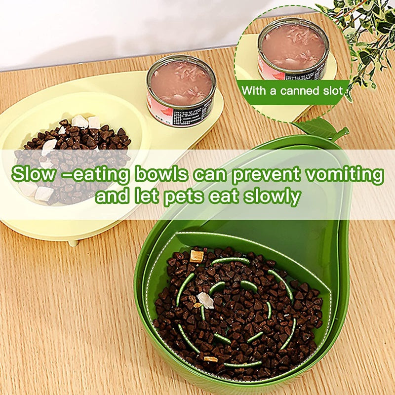 Automatic Pet Avocado Shape Feeder