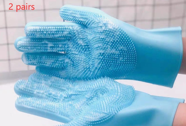 Silicone Dog Grooming Hair Glove Comb