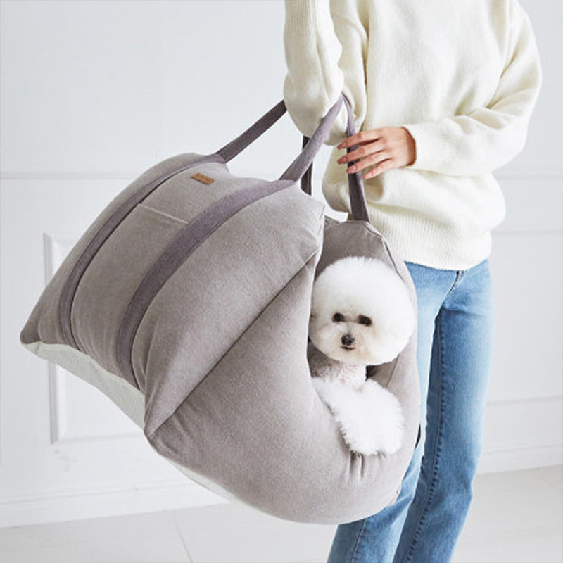 Pet Waterproof Basket Mesh Hanging Carrier