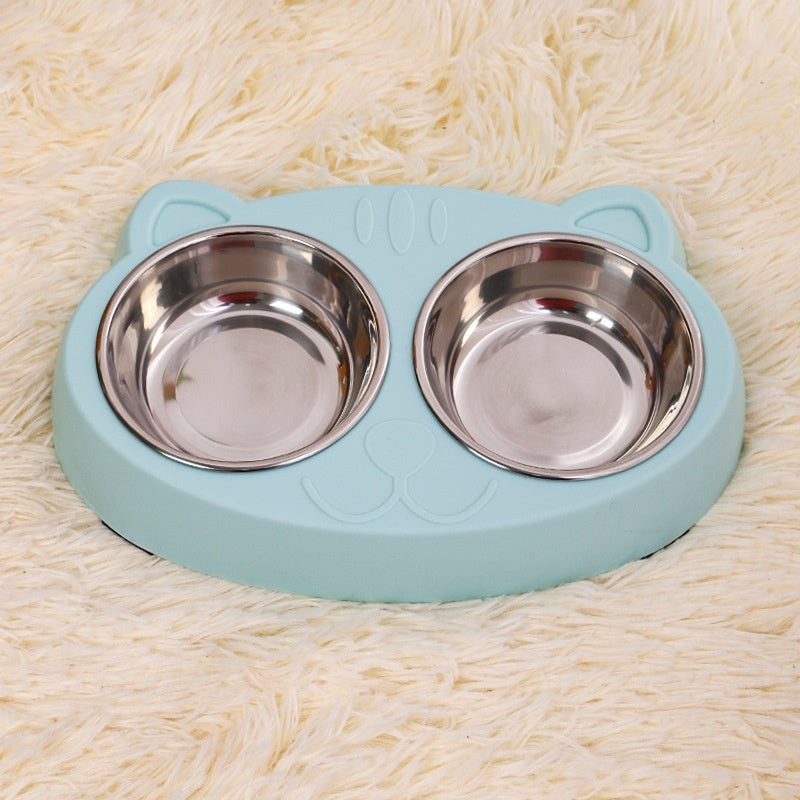 Pet Water Feeding Rice Basin