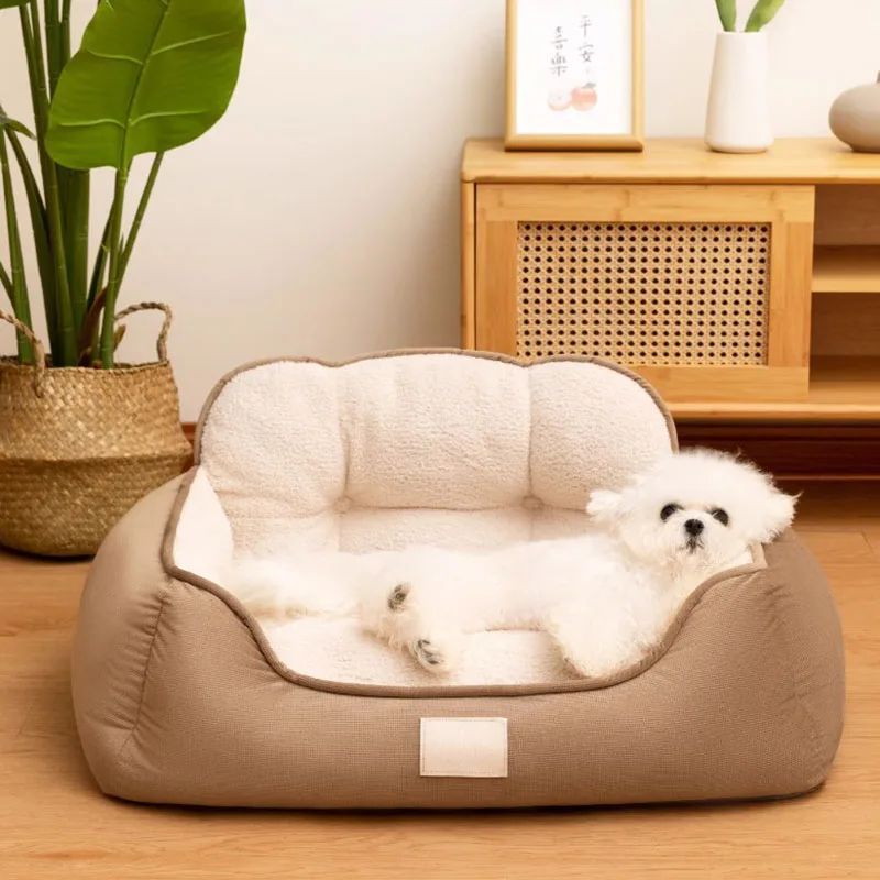 Cozy Plush Warm Pet Bed