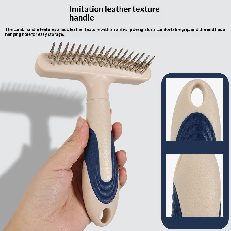 Pet Grooming Brush For Removing Loose Hair