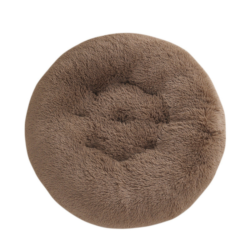 Warm Sleep Round Pet Bed