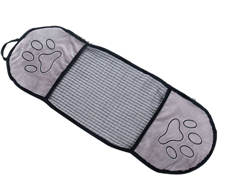 Solid Color Pet Bath Towel