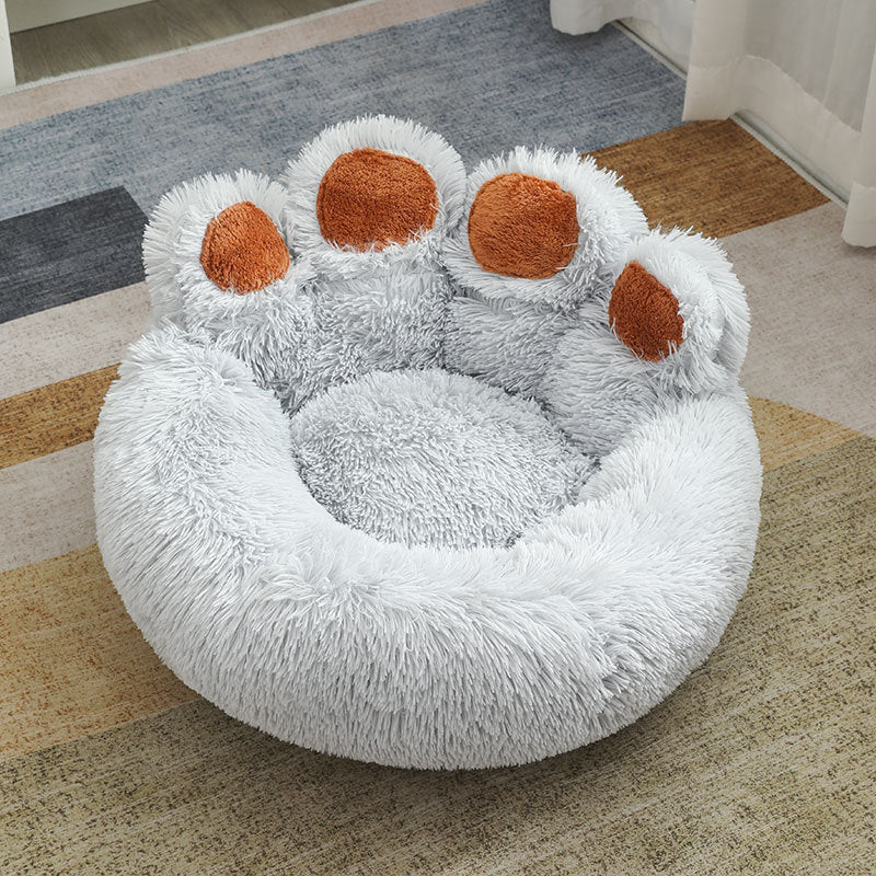 Pet Winter Warm Hand-shaped Bed