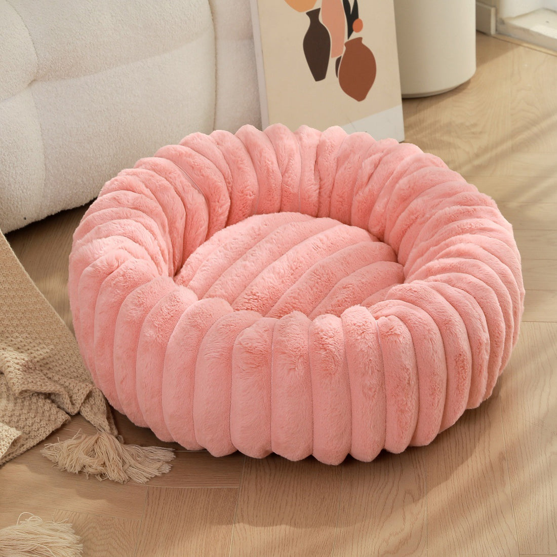 High Weight Pet Rabbit Plush Winter Bed