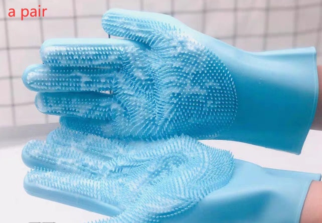 Silicone Dog Grooming Hair Glove Comb