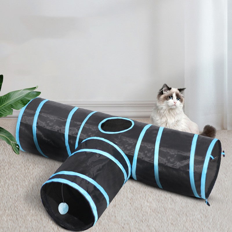 Cat Tunnel Foldable Pet Climbing Toy
