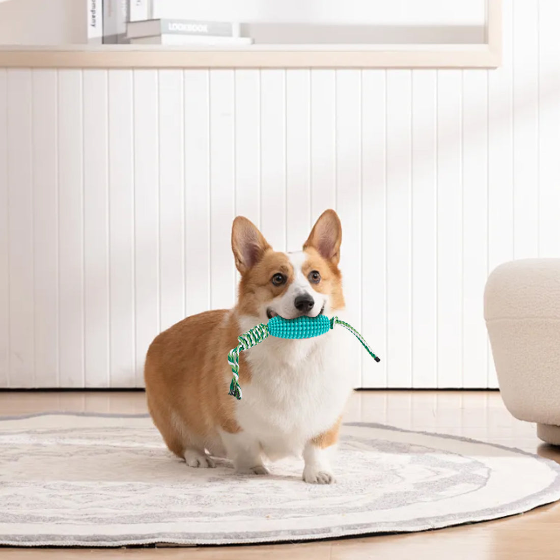 Dog Interactive Corn Toys For Aggressive Chewers