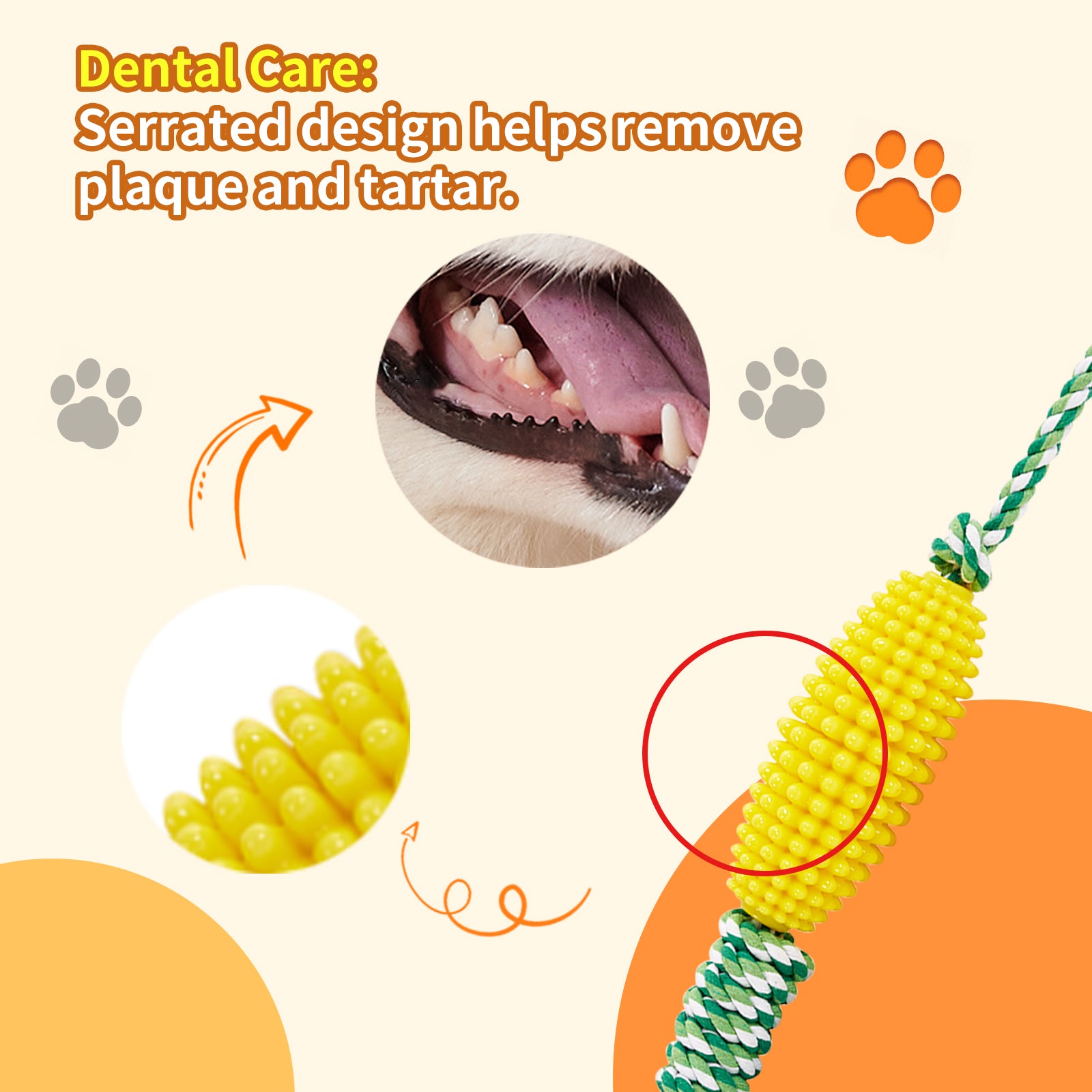 Dog Interactive Corn Toys For Aggressive Chewers