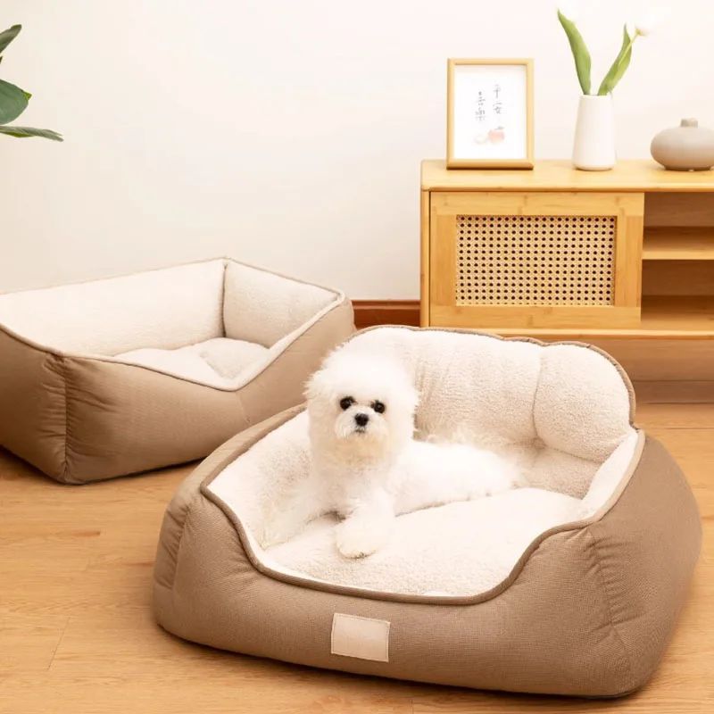 Cozy Plush Warm Pet Bed