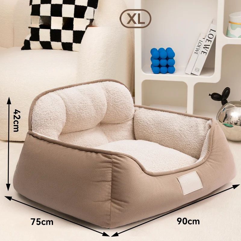 Cozy Plush Warm Pet Bed