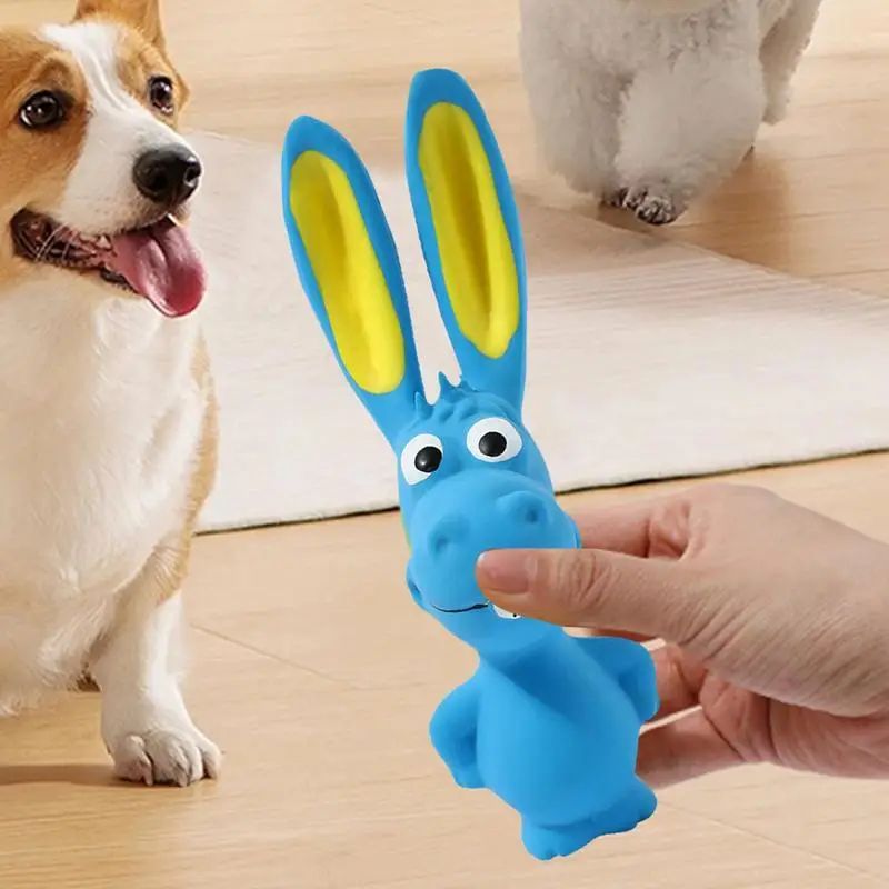 Pet Latex Hippo Squeaky Toys