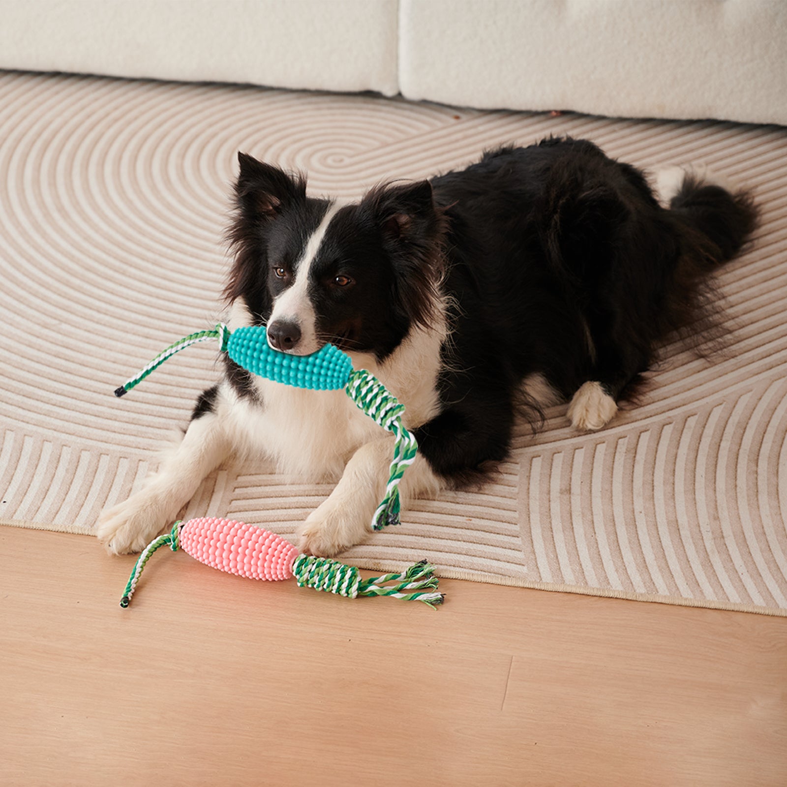Dog Interactive Corn Toys For Aggressive Chewers