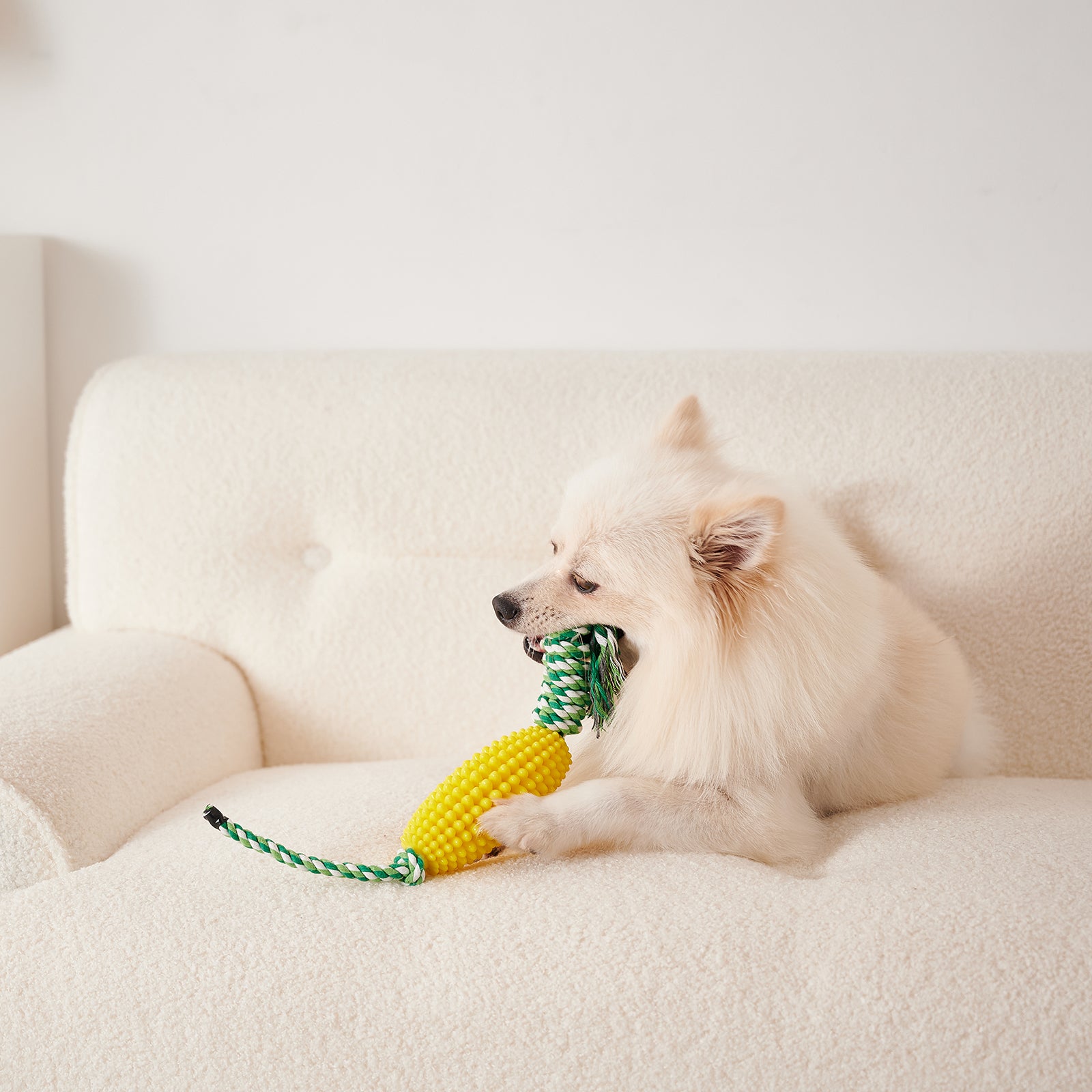 Dog Interactive Corn Toys For Aggressive Chewers