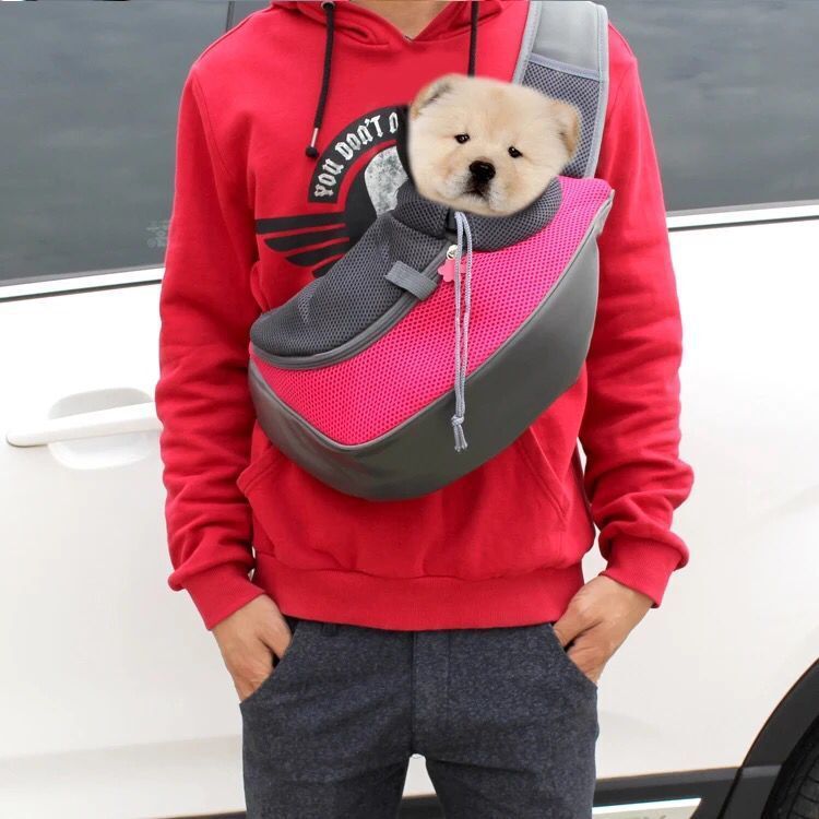 1pc Outdoor Travel Mesh Sling Carrier