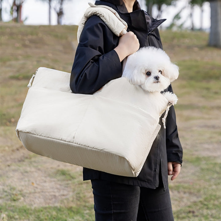 Pet Car Seat Carrier With Adjustable Safety Leash