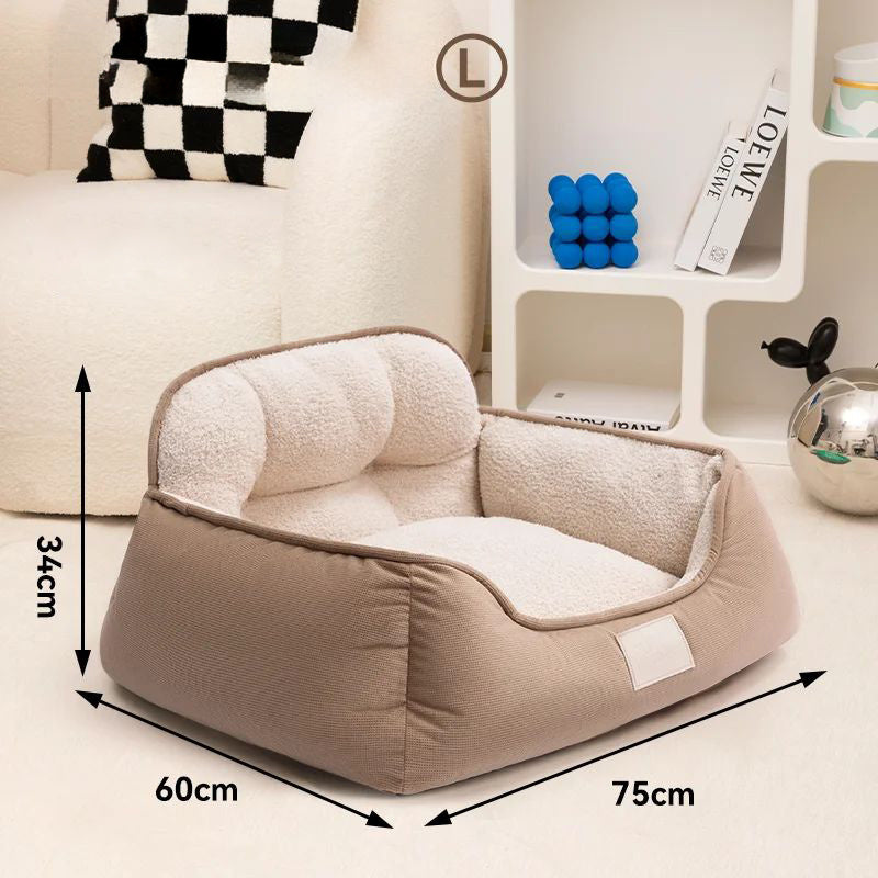 Cozy Plush Warm Pet Bed
